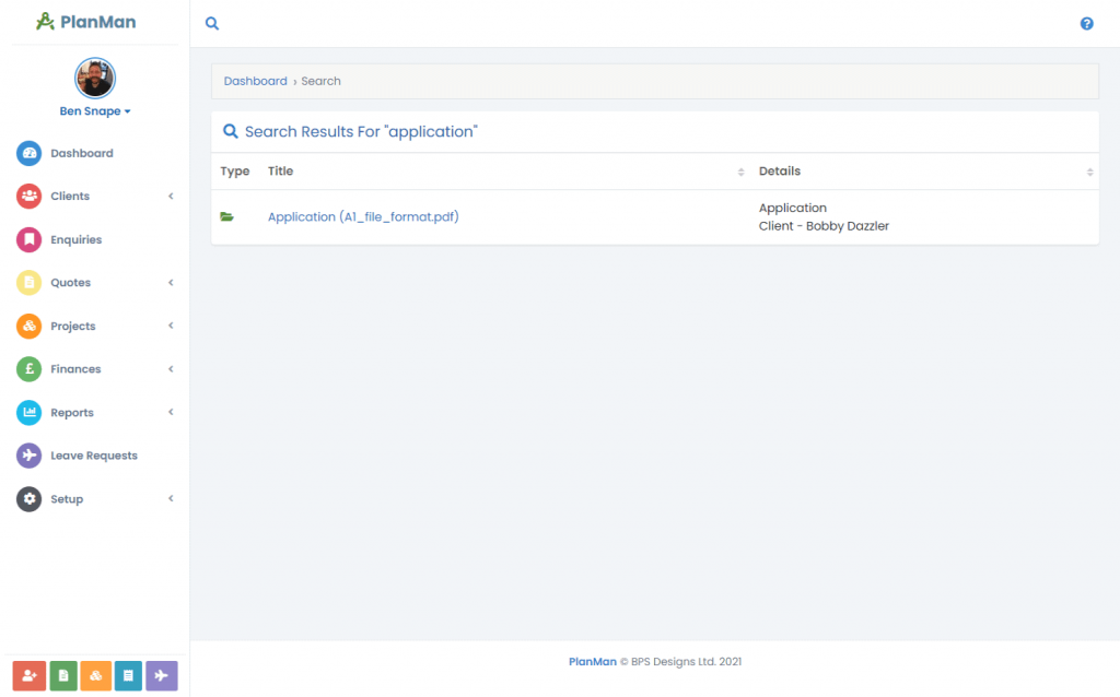 document search