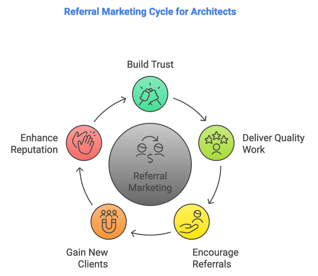 referral marketing cycle